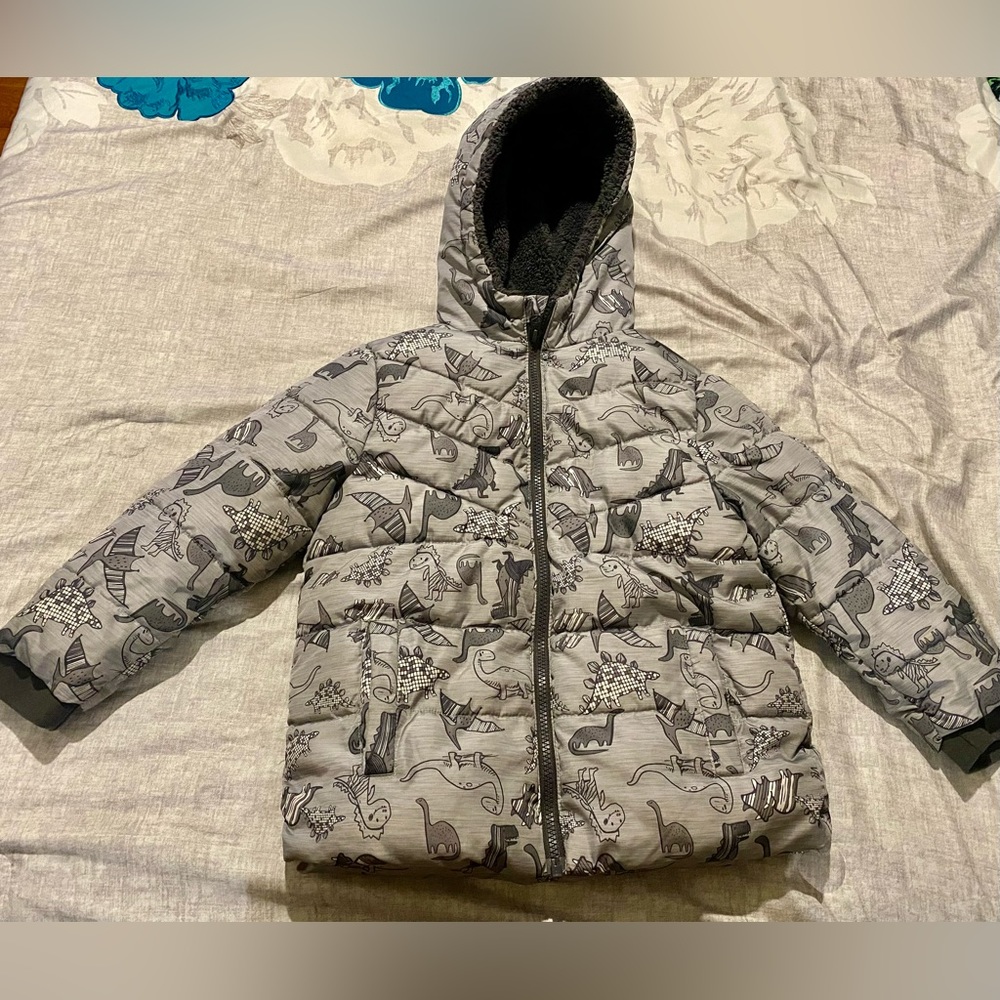 Swiss Tech Dinosaur Winter Coat Sz 5T